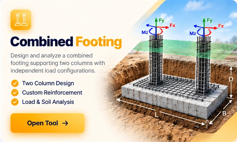 Combined Footing Module
